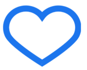 blue heart