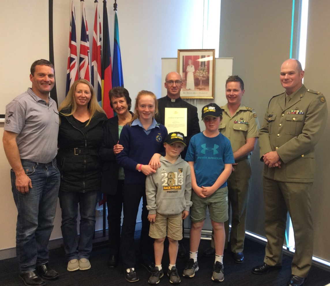 Commissioning ceremony