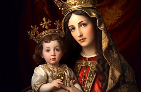 Virgin Mary with baby Jesus