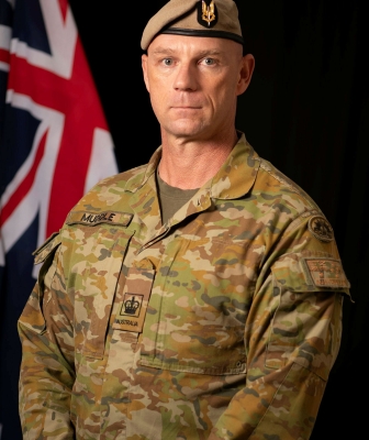 Warrant Officer Class Two Lachlan Muddle killed while on Training Exercise